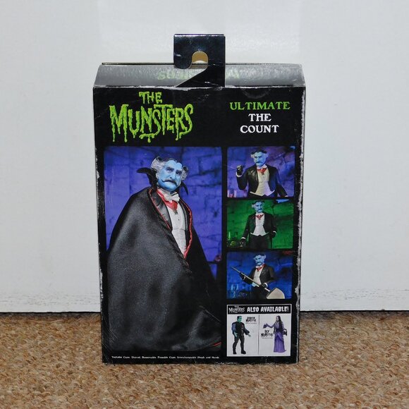 2023 NECA Rob Zombie's The Munsters 7" Ultimate The Count MIB Brand New - Picture 4 of 10